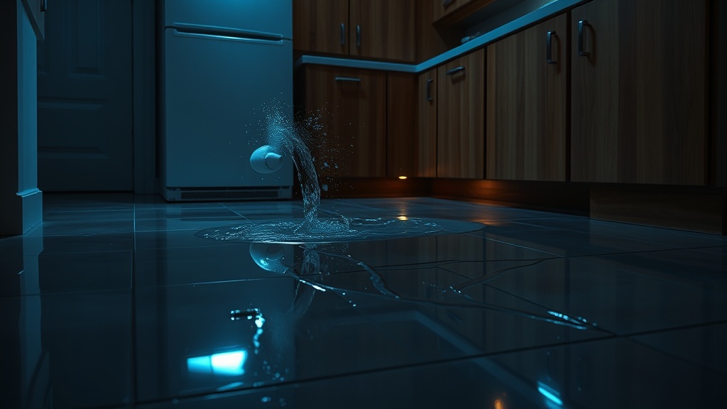 נזילת מים דחופה בלילה