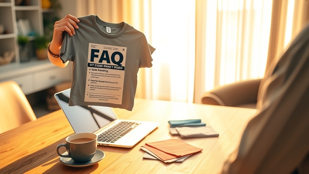 שאלות נפוצות על חולצות עם הדפס